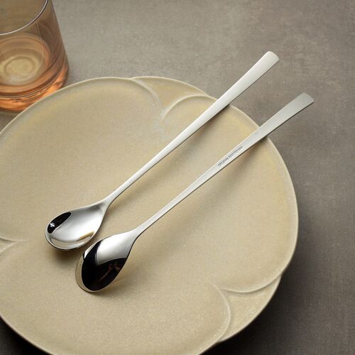 22CM stainless steel coffee stirring spoon, mixing spoon
