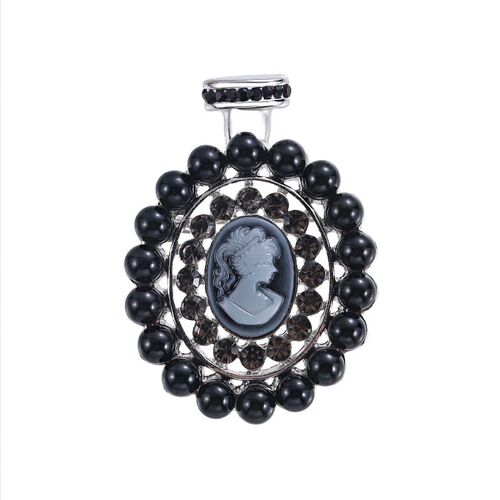 Pearl Brooch Fashion HighEnd Beauty Head Corsage Retro Perfu
