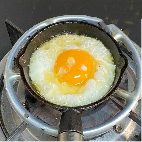 Cast Iron Mini Omelette Pan Non-Stick Omelette Dumpling Divi