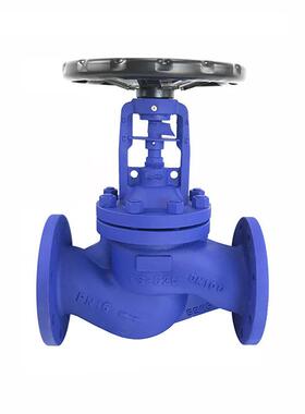 铸钢波纹管截止阀WJ41H-16CH-25CH-40C截止阀法兰铸钢