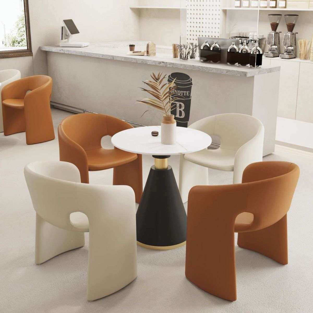 网红罗奇堡餐椅休闲咖啡厅主题餐厅桌椅异形现代轻奢创意洽谈餐椅,3C数码配件,其它配件,淘宝优惠券,粉丝福利购,淘宝优惠卷