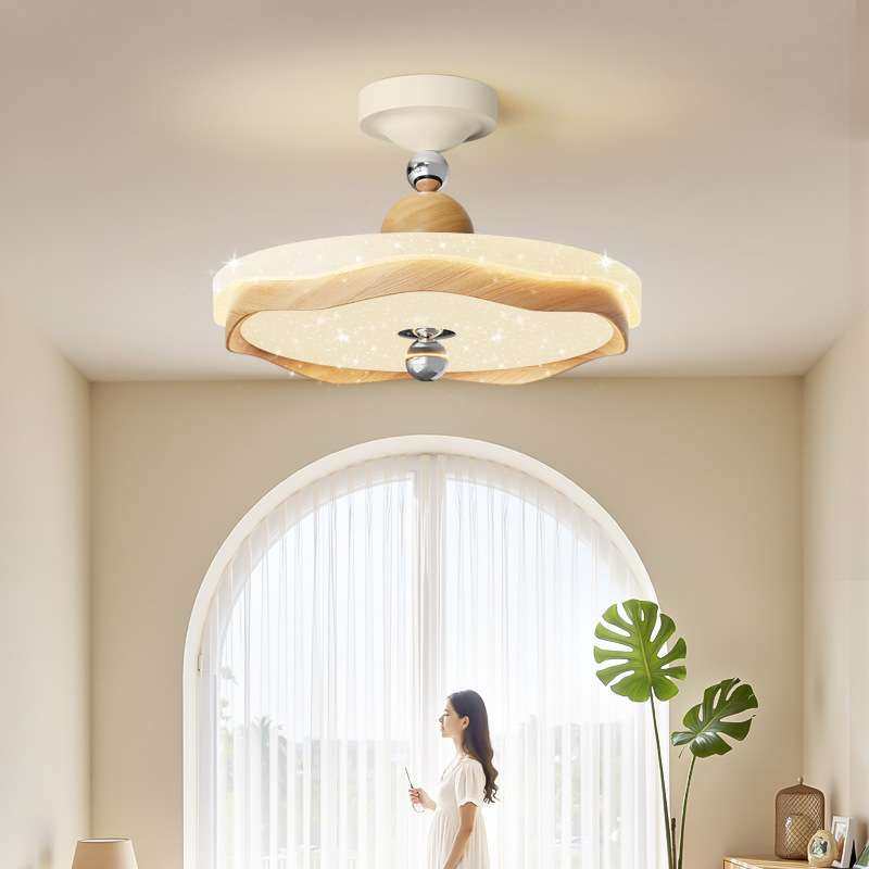 卧室吊灯原木风全光谱LED护眼主卧灯圆形2025年新款房间灯具,3C数码配件,其它配件,淘宝优惠券,粉丝福利购,淘宝优惠卷