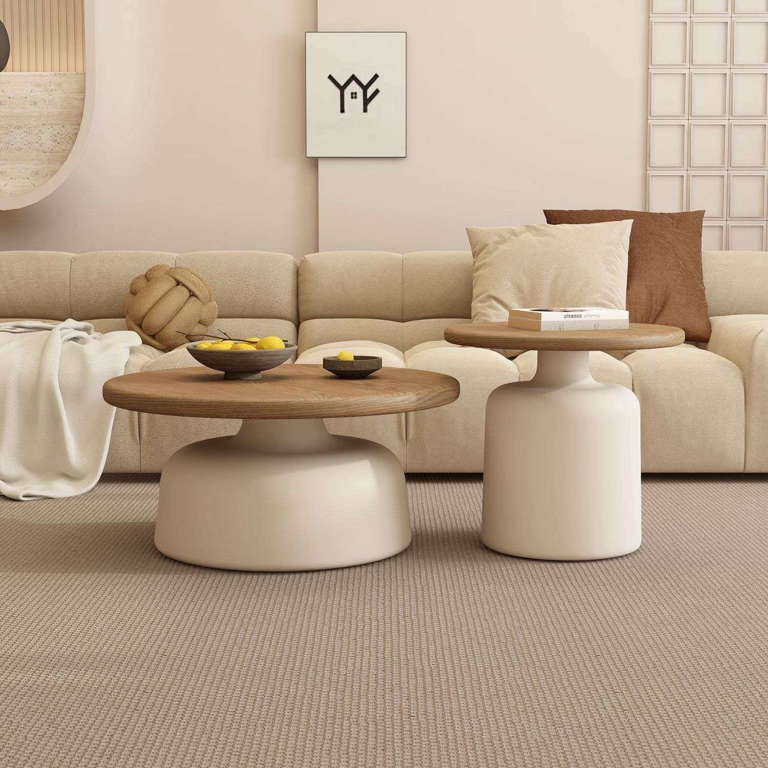 奶油风公寓茶几客厅家用小户型简约网红铁艺圆形马提尼民宿茶几,3C数码配件,其它配件,淘宝优惠券,粉丝福利购,淘宝优惠卷