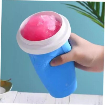 Quick-Frozen Squeeze Cup Slushy Maker Ice Cream Maker