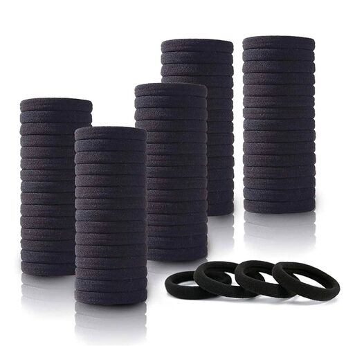 50Pcs Women Girls Elastic Hair Bands 4cm Hair Ties Colorful
