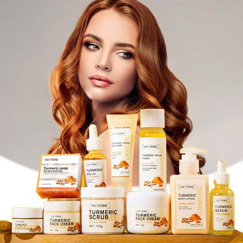 Turmeric Lemon Oil Skin Glow To Lightening Acne Dark Patches