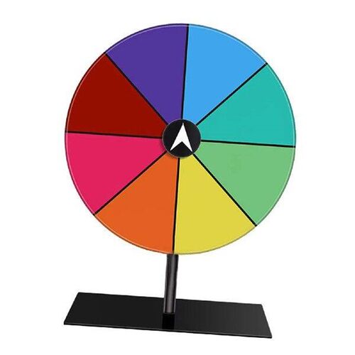Tabletop Prize Turntable Editable Prize Turntable for