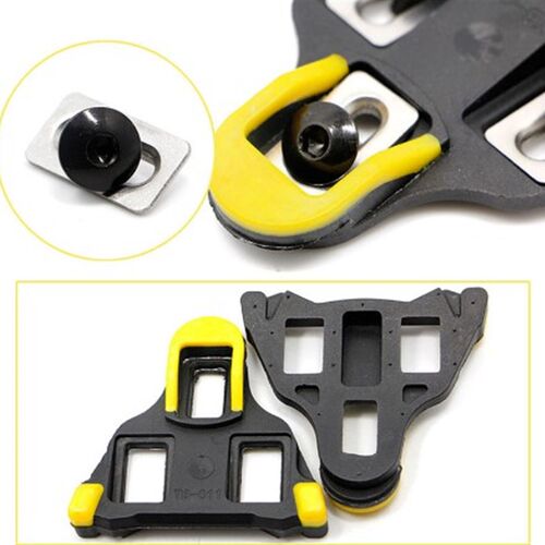2 pcs Road Bike Cycling Self-locking Pedal Cleats Set