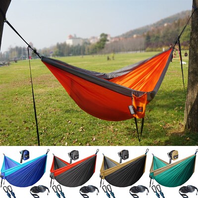 Upgrade Camping Hammock Outdoor Tourist Hanging Hammocks Por