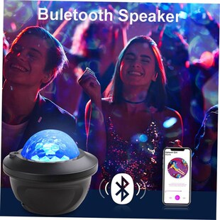 LED Star Galaxy Projector Starry Sky Night Light Built-in Bl