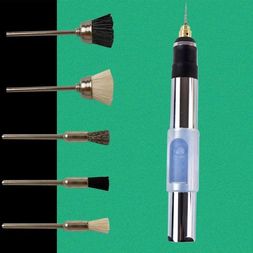 文玩核桃打底清理缝隙手持式电动钢丝刷反碱机器抛光钢丝纳米刷头