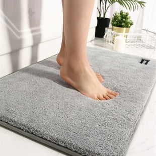 Bathroom anti-slip floor mat toilet mat water-absorbing
