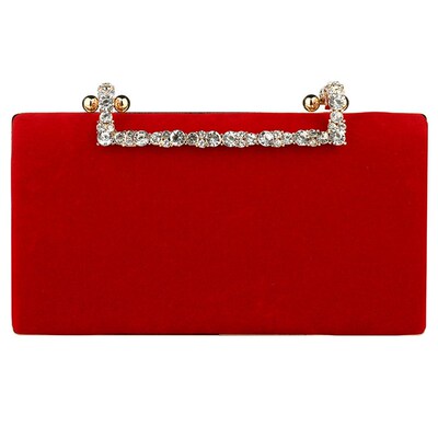 Flannelette Clutch Bag Elegant Luxury Women Bag Shoulder Han