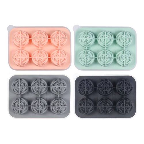 Custom 3D Rose Flower Shape Grids Ice-Cube Molds DIY Homemad