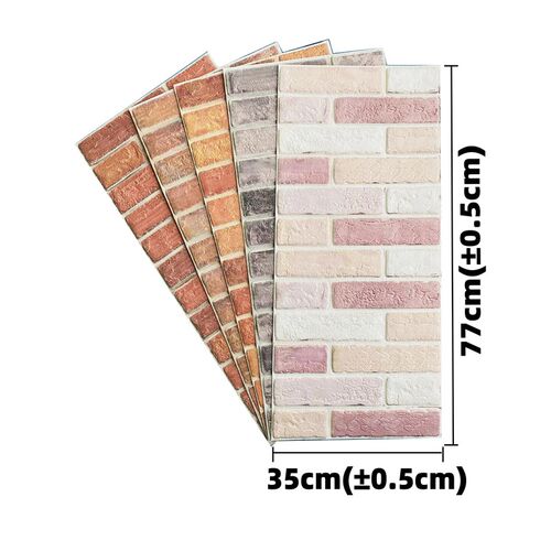 35X77cm Foam 3D Wall ers Brick Self Adhesive Wallpaper Panel