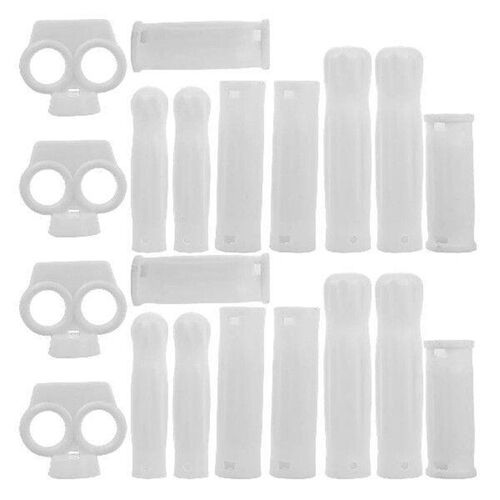 25 Pcs Flower Ball Hand Stick Cheer Accessories Pom Holders
