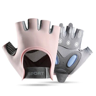 Fitness Cycling Gloves, Men Women Anti Slip Shock-Absorbing