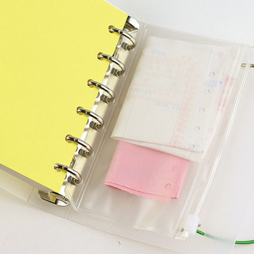 5pcs/lot File Organizer Storage Folder Standard Transparent