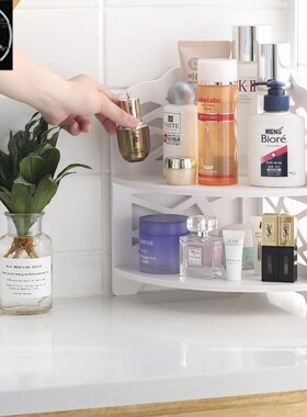 the bathroom sink corner rack shelf toilet ground desktop