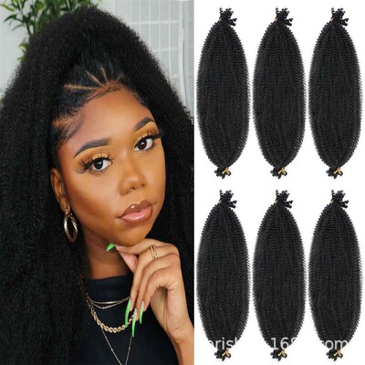 16 inch Afro curly marley braid Crochet hair crochet hair