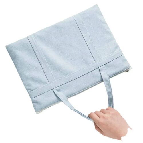 Briefcase Canvas Portable Large Capacity A4 File Bag Mens C