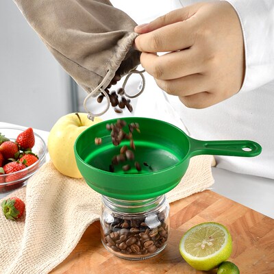Folding Widemouth Funnel for PP Plastic Jam Funnel Large Dia