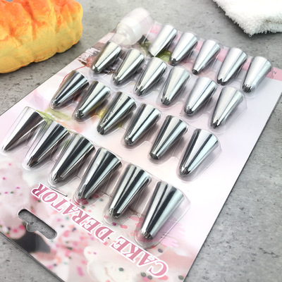 baking Cake Nozzle Cream Piping Fondant Rose Decorating Tool