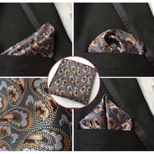 Hanky Men Square suit Pocket Handkerchief 西服口袋巾方巾 - 封面