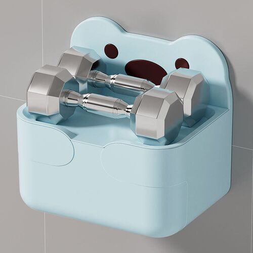 Plastic PP tissue box, home desktop creative cute wall moun
