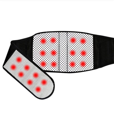 Magnetic Back Support Brace Belt Lumbar Lower Waist Double A