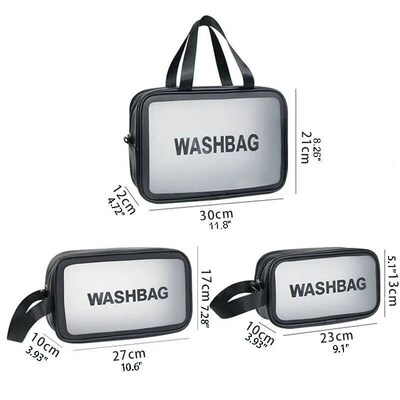 Portable Travel Wash Bag Female Transparent Waterproof Makeu
