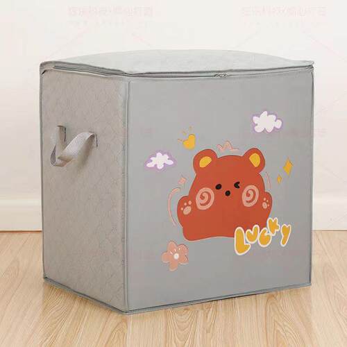 Cube Folding Toys Storage Box Kids Toys Organizer Box Felt C