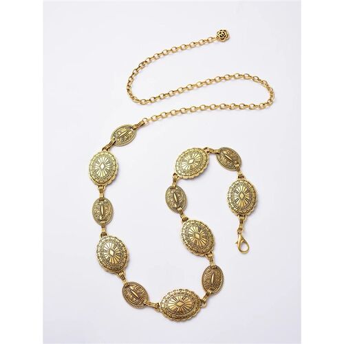 Vintage Western Bohemian Style Waist Chain for Women Antique