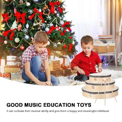 6 Pcs Percussion Tambourine Instruments Musical Kids Toy