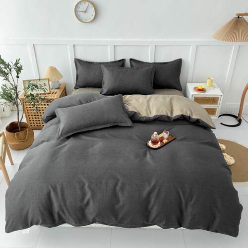 Bedding 4sets bed sheet quilt cover and two pillow cases