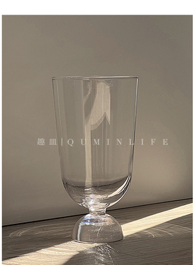 Qumin其清音幽韵 凄如飘风急雨之骤至水晶玻璃香槟杯家用鸡尾酒杯