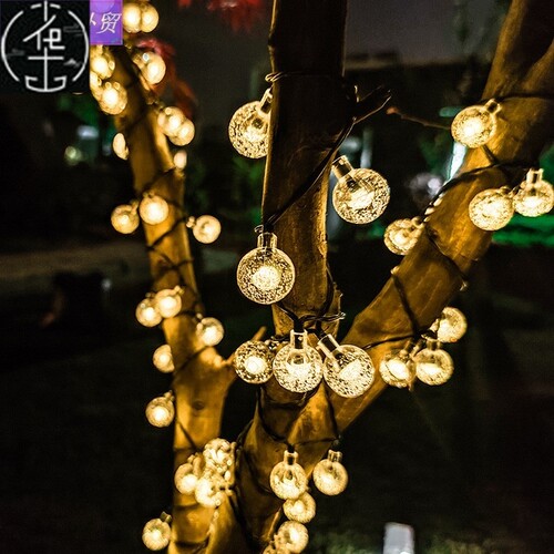 LED solar outdoor waterproof lights Christmas lights string