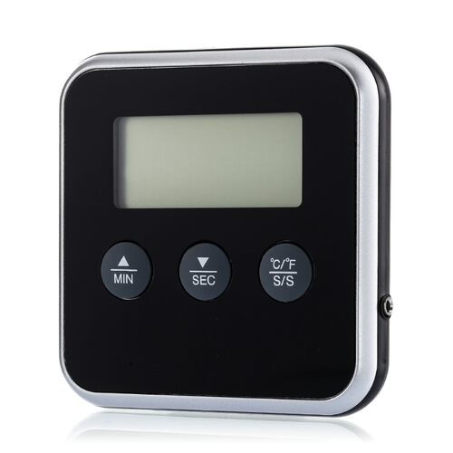 2021 BBQ Digital Grill Smoker Meat Thermometer Timer with