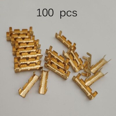 100Pcs/Lot Dock Connectors Line Pressing Button Quick Connec