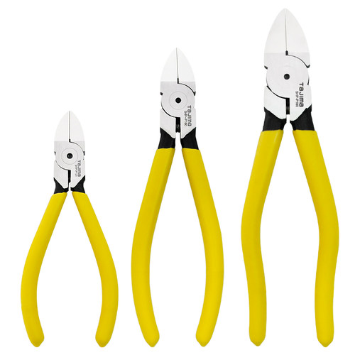 TJIM田岛水口钳5寸寸塑料剪钳偏口钳子电子斜嘴剪线钳SHP-P10