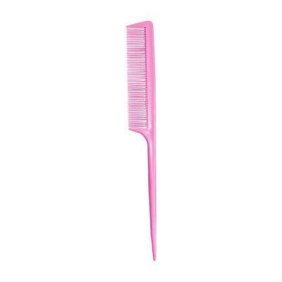 Comfortable Durable PP Round Comb Hair Styling Tail Comb for