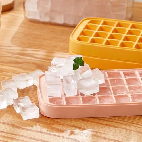 Ice Cube Tray ice ball maker Silicone Mold ice storage box