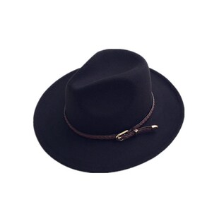 Brim Wool Fedora Women Hat Wide Jazz 男女大檐礼帽爵士帽 Men