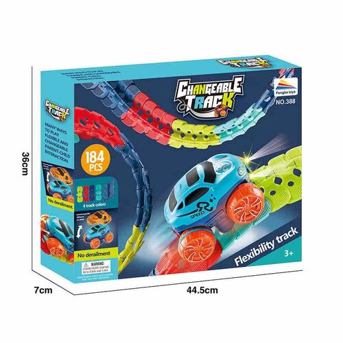 Electrc lght ant-gravty ral car  flexle suspenson roller coa
