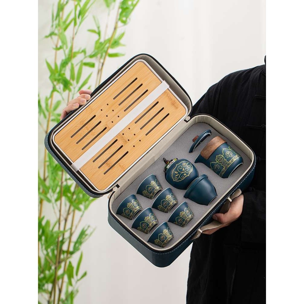 便携式旅行茶具小套装户外露营功夫快客杯一壶四杯泡茶壶喝茶装备,3C数码配件,其它配件,淘宝优惠券,粉丝福利购,淘宝优惠卷