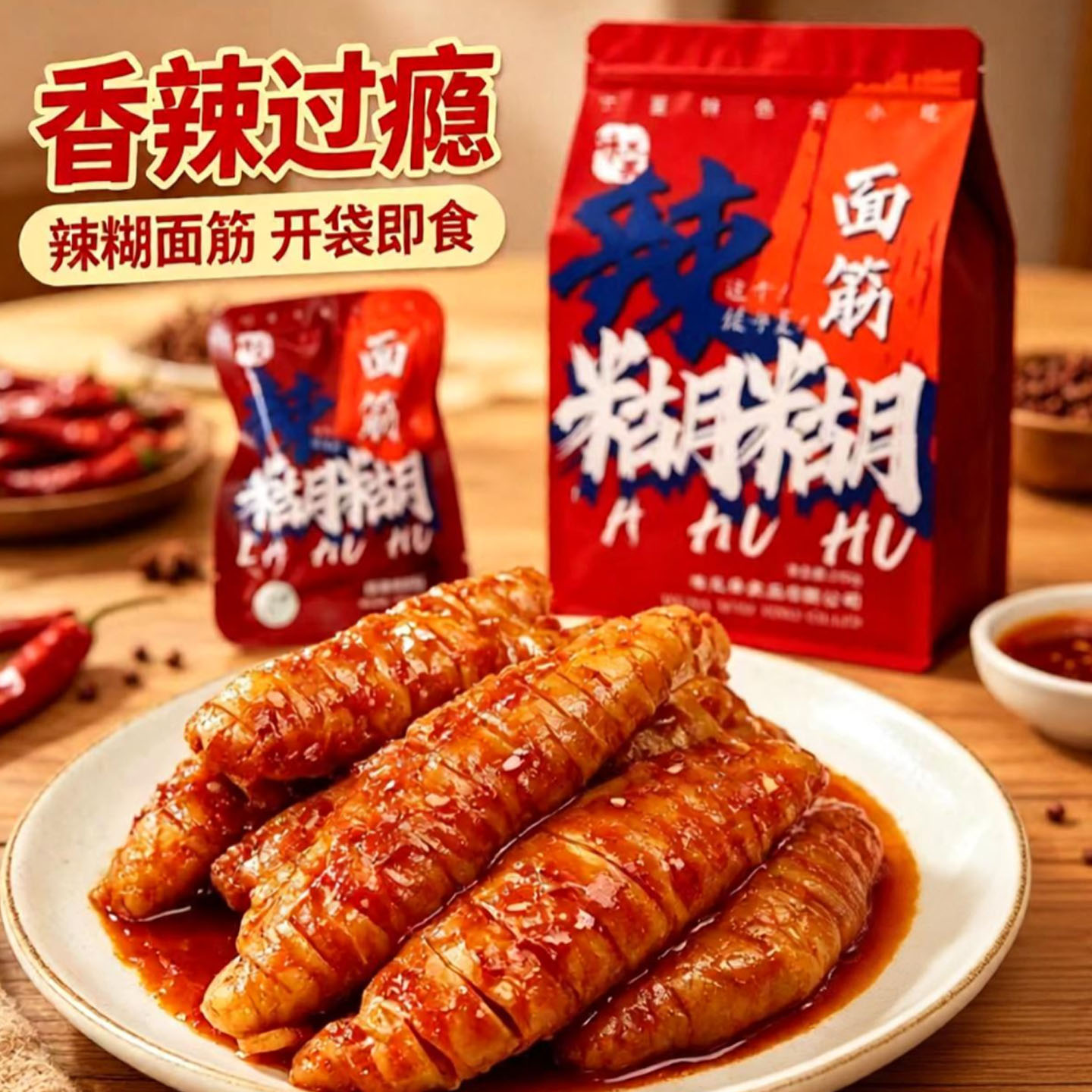宁夏辣糊糊豆干地道特色小吃