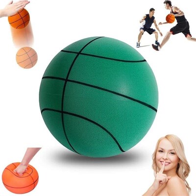 Indoor Silent Basketball and Basket 18/21/24 cm Bouncing Mut
