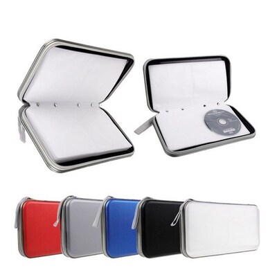 80 Disc DVD CD Storage Holder Bag Case Album Box Plastic DVD