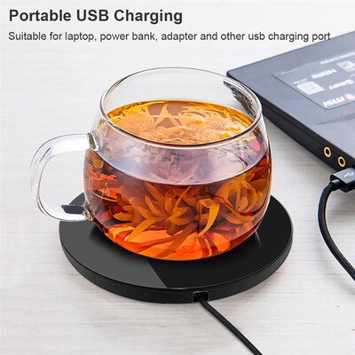 Coffee Cup Heater Mug Warmer USB Heating Pad Electic Milk Te