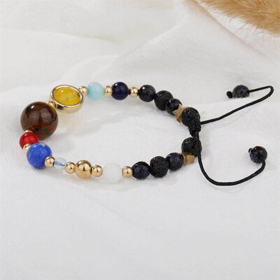 7 Charka Handmade Universe Galaxy Eight Planets Solar System
